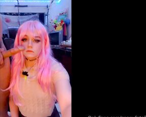 TS Soapy_Fate aka soapyfate2 OnlyFans - Hehe my longest video yet~~~ &lt3 I love sucking cock so much and I love the