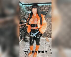 Ts Viper aka tsviper OnlyFans - This video was soo much fun to do, mixing all the kinks, pvc, furr, smoking ,