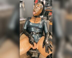 Ts Viper aka tsviper OnlyFans - RUBBER MISTRESS GASMASK SMOKING