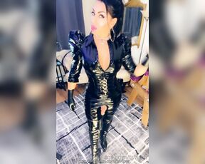 Ts Viper aka tsviper OnlyFans - Someone has requested pvc clad mistress, here it is, on a saturday morning, wooow i was