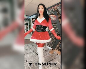 Ts Viper aka tsviper OnlyFans - X mas cum in penis sheath , it was sooo good, merry Xmas everyone, only a few