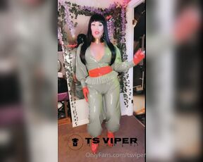 Ts Viper aka tsviper OnlyFans - Its getting colder now here in Canada, can finally start wearing a bit of latex,