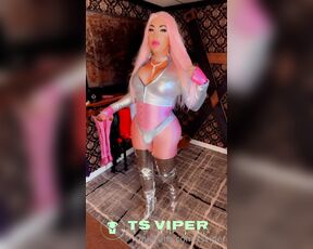 Ts Viper aka tsviper OnlyFans - Purre Bimbofication , sissy worship, spandex lovers , Bimbo blonde smoking