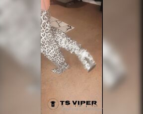 Ts Viper aka tsviper OnlyFans - Omg i love these pvc leopard crotch boots, i get soo horny just by looking