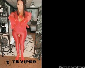 Ts Viper aka tsviper OnlyFans - Smoking compilation of many videos , latex pvc thigh high boots 120 mm latex gloves