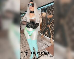 Ts Viper aka tsviper OnlyFans - The green machine, pvc shiny bulge, new sunglasses, etc etc etc , enjoy, its march 1st,