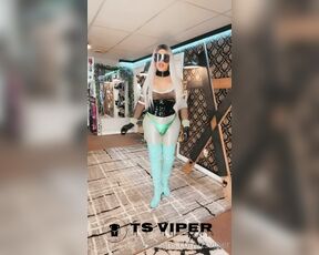 Ts Viper aka tsviper OnlyFans - The green machine, pvc shiny bulge, new sunglasses, etc etc etc , enjoy, its march 1st,