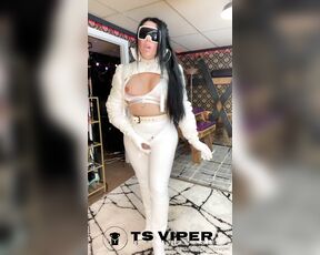 Ts Viper aka tsviper OnlyFans - Last night with Miss White , smoking cumshot!!!!