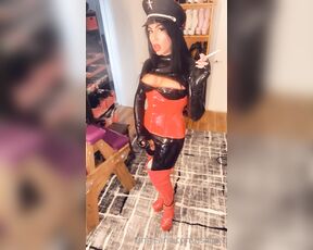 Ts Viper aka tsviper OnlyFans - Ts Viper in red and black latex, i just love it soo much, send me big