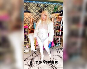 Ts Viper aka tsviper OnlyFans - MISS WHITE THE CUM COUNTDOWN!!!!