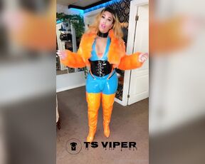 Ts Viper aka tsviper OnlyFans - New catsuit , new boots , boot worshiping tip your mistress