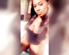 Chrissy Love aka ichrissylove OnlyFans - Pool side solo