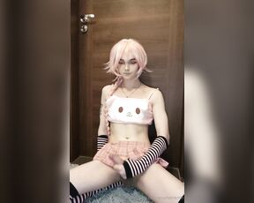 YourTwink aka yourtwinkmh OnlyFans - Wanna cum with me while Im in my Astolfo cosplay 3 I edged for over