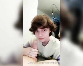 YourTwink aka yourtwinkmh OnlyFans - Hope u like watching me suck cock and swallow cum @michalhemingway