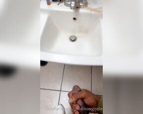 LivGoddest aka livgoddest OnlyFans - Had to stop and use the bathroom and was instantly HORNY