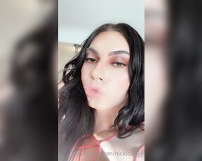 Nicki Foxx aka nickibabyy OnlyFans - Filmed a scandalous tik tok today!