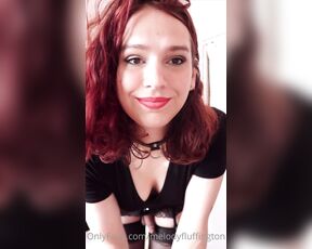 MelodyFluffington aka melodyfluffington OnlyFans - Couple more slutty confessions, stripping, oiling, and at the end cumming in a glass and drinking