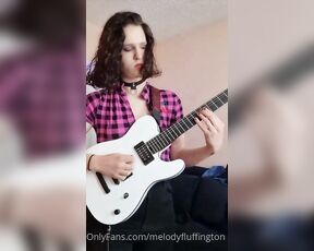 MelodyFluffington aka melodyfluffington OnlyFans - Some guitar riffage, one original solo, one original riff, and one solo cover from Opeths Universal