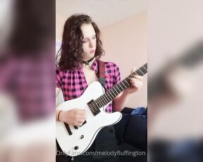 MelodyFluffington aka melodyfluffington OnlyFans - Some guitar riffage, one original solo, one original riff, and one solo cover from Opeths Universal