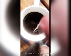 Emy Lee aka Tsemylee69 OnlyFans - This is how I make coffee for my guest , black with extra milk