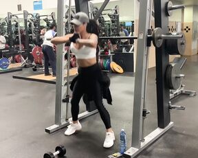 Eva Maxim aka Eva_maxim OnlyFans - Working out and getting sweaty