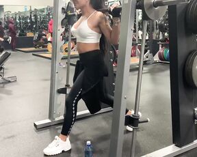 Eva Maxim aka Eva_maxim OnlyFans - Working out and getting sweaty