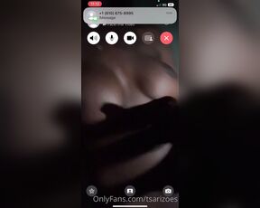 Ari Zoes aka tsarizoes OnlyFans - Jerking my cock on FaceTime while in the sex rooms