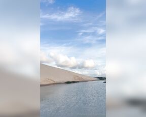 Majuzinha aka majurmaia OnlyFans - Beautiful place, look at this wall of dunes we crossed, it was super cool