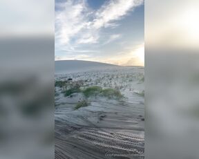 Majuzinha aka majurmaia OnlyFans - Beautiful place, look at this wall of dunes we crossed, it was super cool