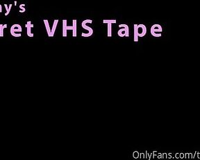 TiffanyDollTS aka tiffanytsdoll OnlyFans - I want to share my secret VHS tape with you!