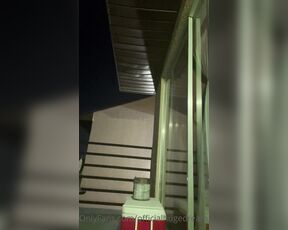 HugeDream aka officialhugedream OnlyFans - I painted my balcony yesterday when I got off work and decided to make a video