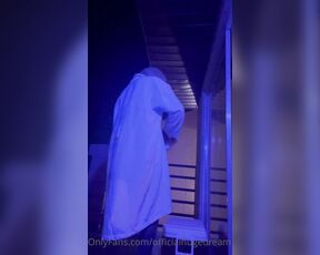 HugeDream aka officialhugedream OnlyFans - I painted my balcony yesterday when I got off work and decided to make a video