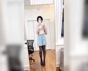 Elia Blaine aka tselia OnlyFans - Lots of my cum on the mirror