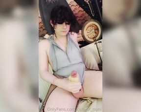 NuniCult aka cult_of_nuni OnlyFans - Dont my moans sound so cute while Im fucking my toy