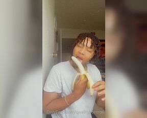 Tingz aka qualitycontroll OnlyFans - Why is this me everything I get a banana , I just be wanting to see