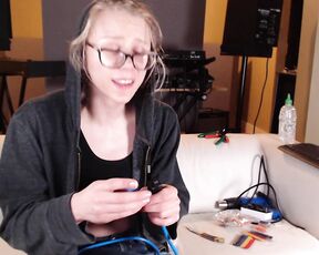 Julia Jane aka realjuliajane OnlyFans - Julia Jane violates the electrical cord i mean code IN DEPTH step by step with many mistakes and