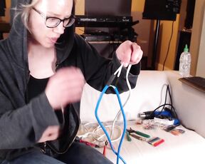 Julia Jane aka realjuliajane OnlyFans - Julia Jane violates the electrical cord i mean code IN DEPTH step by step with many mistakes and