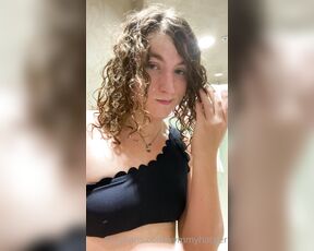 Kymmy Harper aka Kymmyharper OnlyFans - Chastity in the shower!! do you like seeing my frustrated and throbbing penis in a cage while