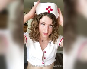 Kymmy Harper aka Kymmyharper OnlyFans - Does it make you flustered when your nurse leans over you as your immobile and puts her breasts