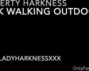 Ladyharkness aka ladyharknessxxx OnlyFans - Some times walking outdoors I just need to play with my cock walking around discreetly