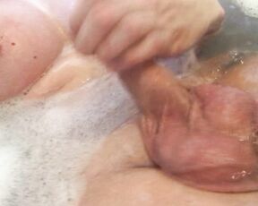 Ladyharkness aka ladyharknessxxx OnlyFans - Stroking and playing while in bath Xxx baths always make horny