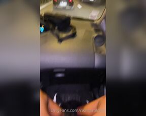 TCarol Diaz aka realcaroldiaz OnlyFans - Riding in the car getting a really nice massage is very good