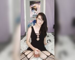 Mommy Ren aka gothravemom OnlyFans - Heres one for the cucks Enjoy the ending ) Cock cage, humiliation, and degradation, your three