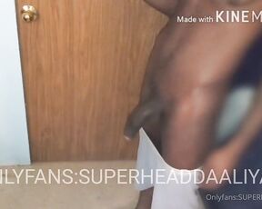 Superheadd aka superheaddaaliyah OnlyFans - Thick black eggplant and the construction worker