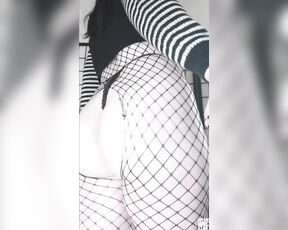 TS Marceline aka mymymarceline OnlyFans - [Fishnet Sweater Ass Tease] Im not feeling too good, but I didnt want to rest without