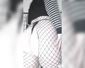 TS Marceline aka mymymarceline OnlyFans - [Fishnet Sweater Ass Tease] Im not feeling too good, but I didnt want to rest without