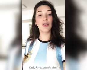 Ophelia TS aka ophelia.xx OnlyFans - Who are you rooting for in the World Cup finals Share in the comments, but