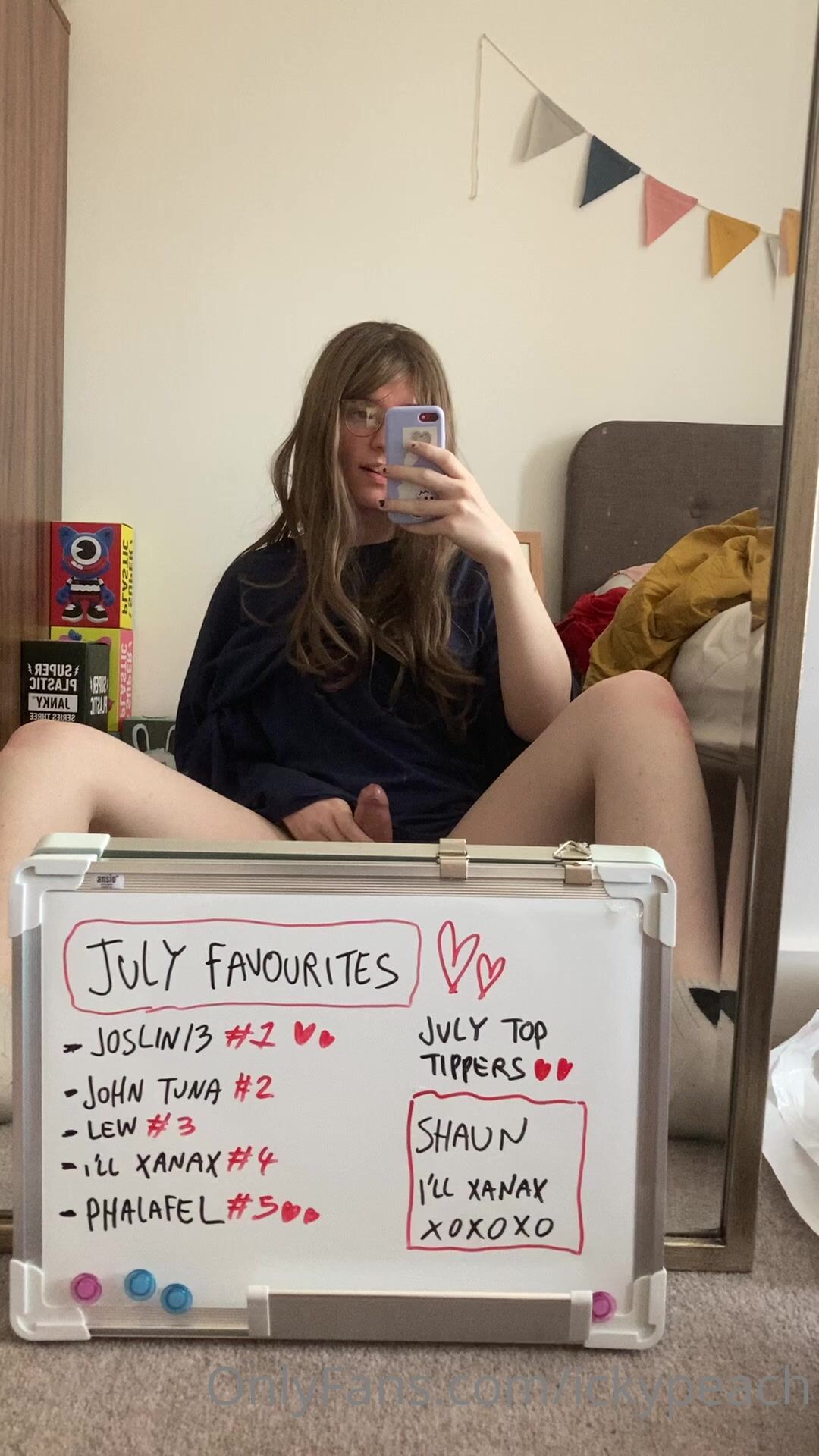 Ickyy aka ickyy OnlyFans - Introducing Top fans for JULY This little list  is going to be updated monthly from here on out 6 - XXX shemale video  available for online viewing