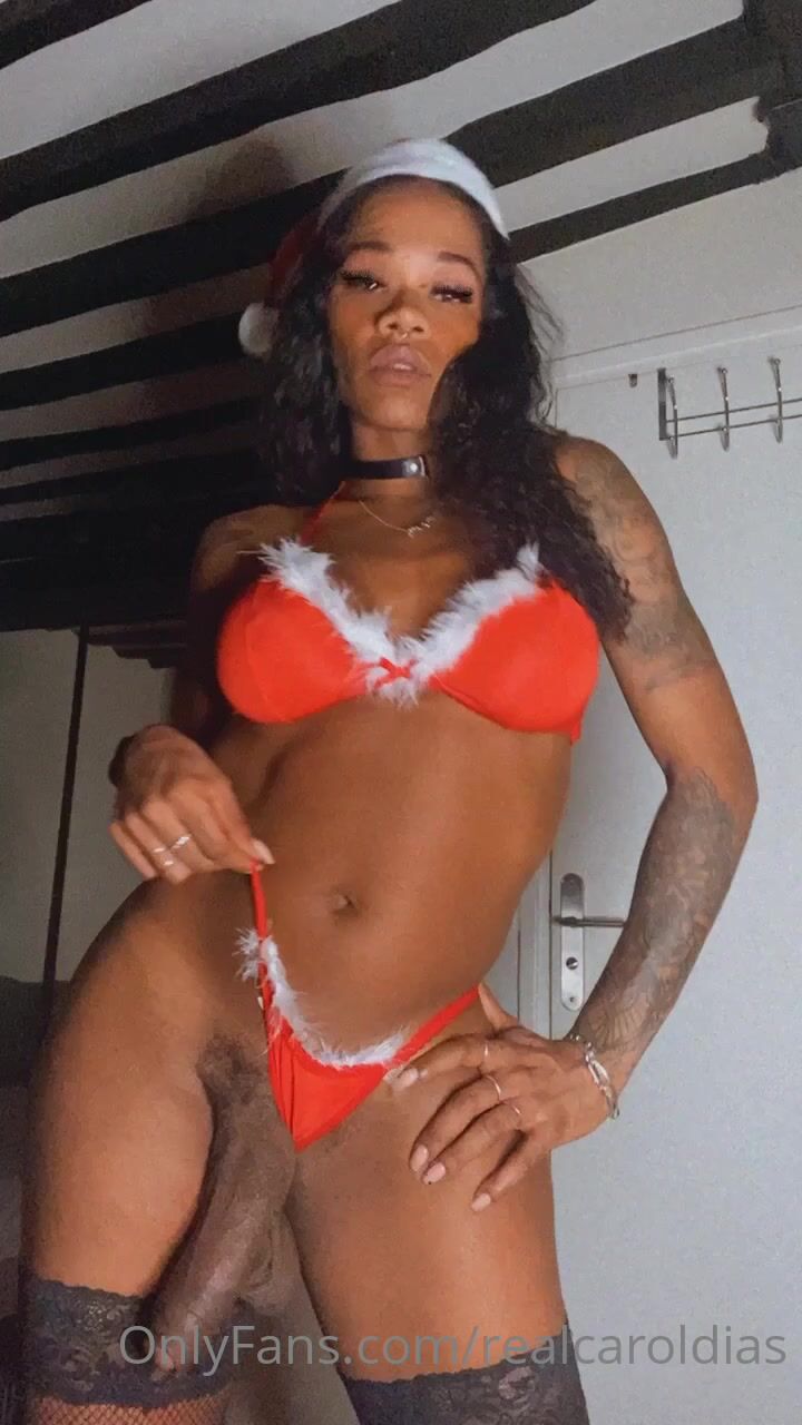 TCarol Diaz aka realcaroldiaz OnlyFans - Jingle Bell rock babe - XXX  shemale video available for online viewing on X-tg.